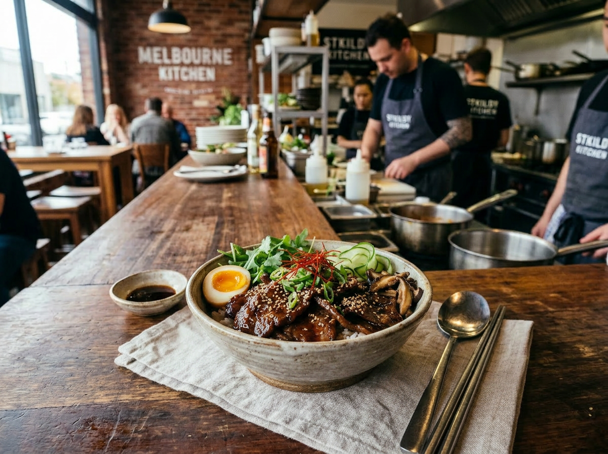 Honey Soy Beef Bowl (For One)